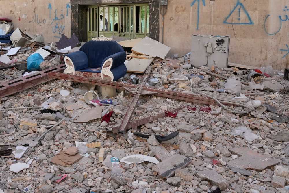 Škody po americko-izraelských útokoch zo 4. marca na Irán v Teheráne