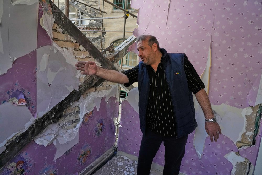 Škody po americko-izraelských útokoch zo 4. marca na Irán v Teheráne