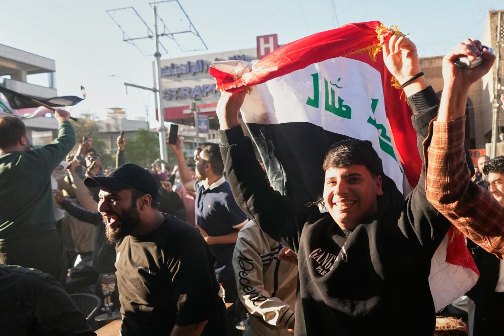 Iračania oslavujú po 40 rokoch postup na svetový šampionát vo futbale