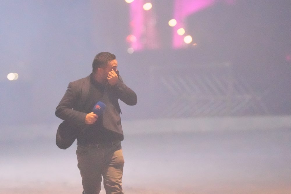 Protest proti americko-izraelským útokom na Irán 