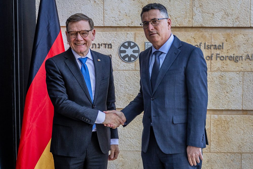 Nemecký šéf diplomacie v Izraeli 