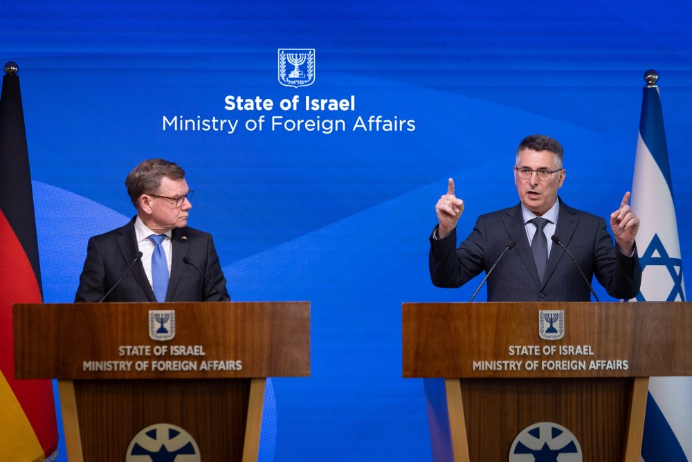 Nemecký šéf diplomacie v Izraeli 