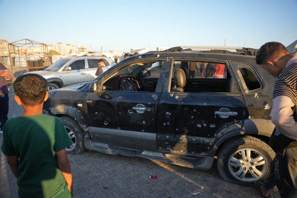 Útok izraelskej armády na mesto Gaza 