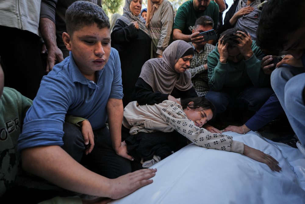 Obete po izraelskom leteckom útoku v meste Gaza 