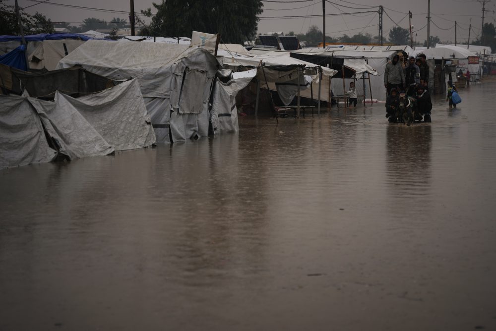 Záplavy na juhu Pásma Gazy 