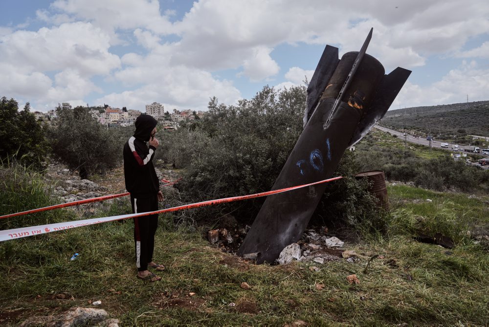 Iránska raketa skončila zaborená v zemi v Predjordánsku