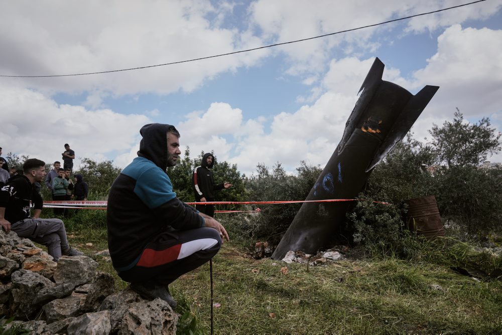 Iránska raketa skončila zaborená v zemi v Predjordánsku