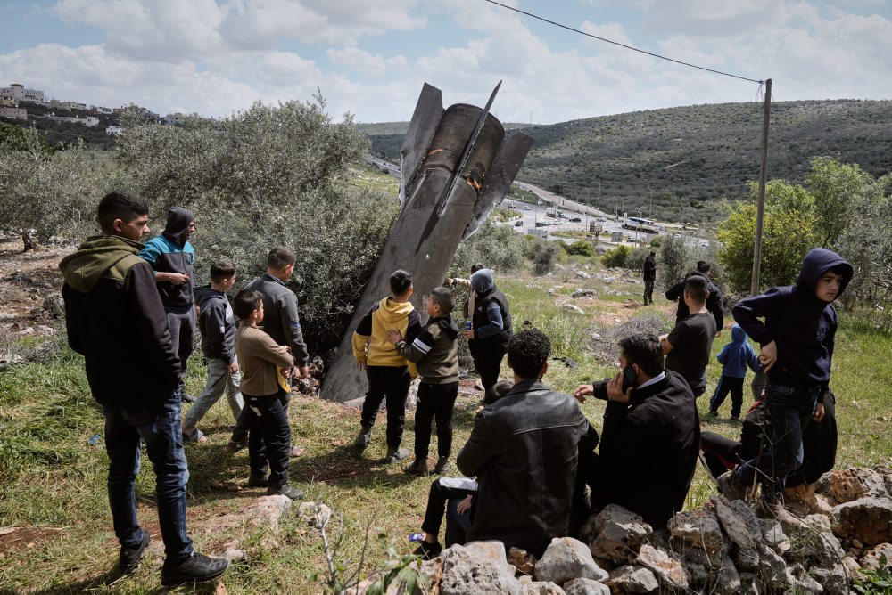 Iránska raketa skončila zaborená v zemi v Predjordánsku