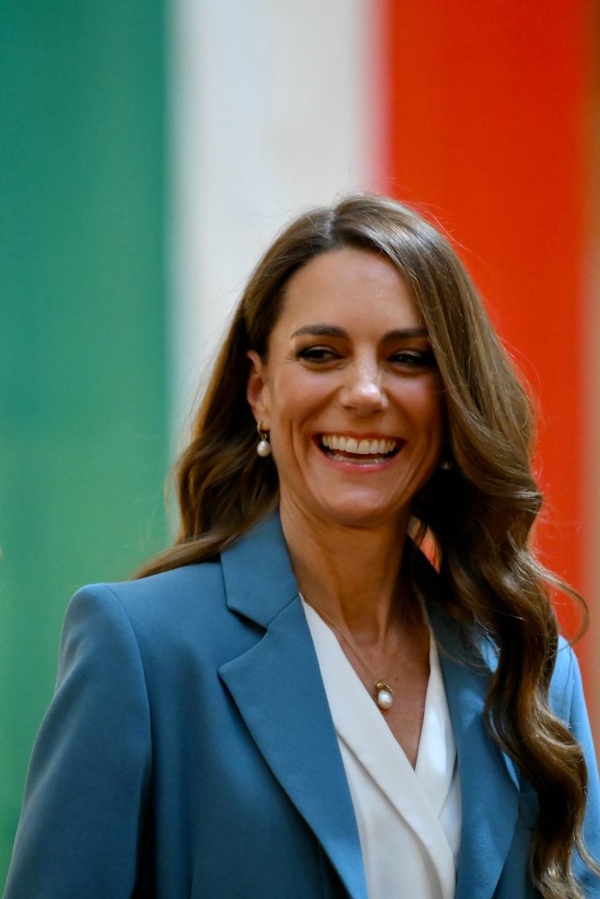Britská princezná Catherine v Taliansku