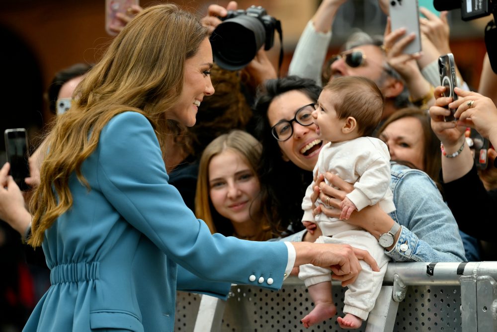 Britská princezná Catherine v Taliansku