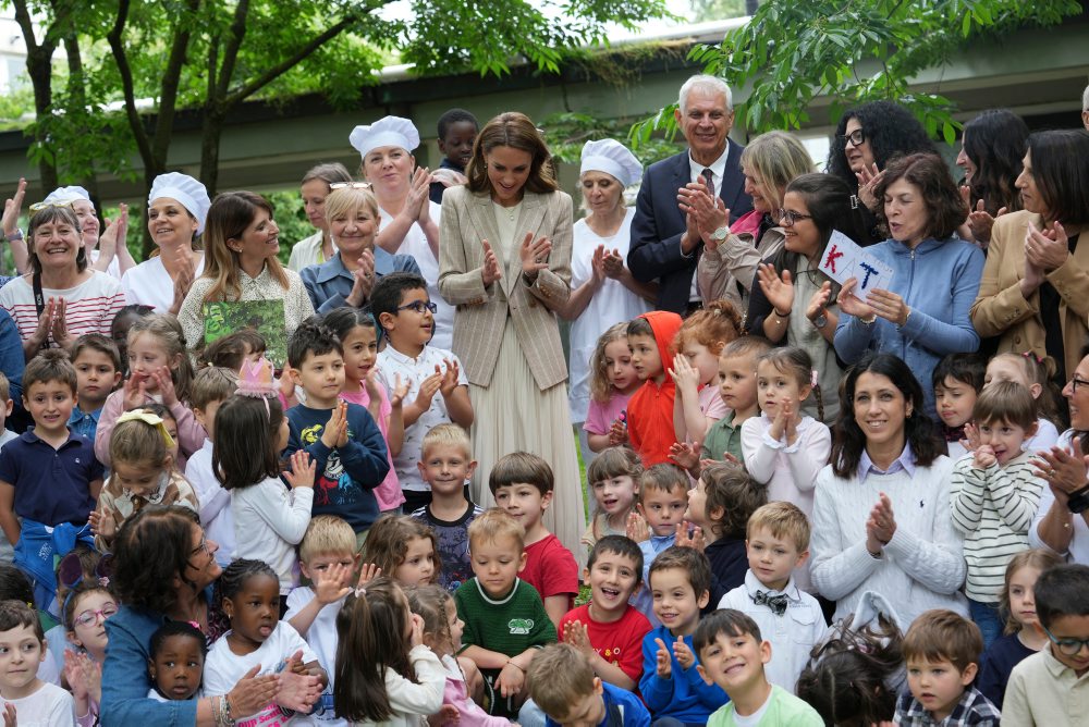 Britská princezná Catherine v Taliansku