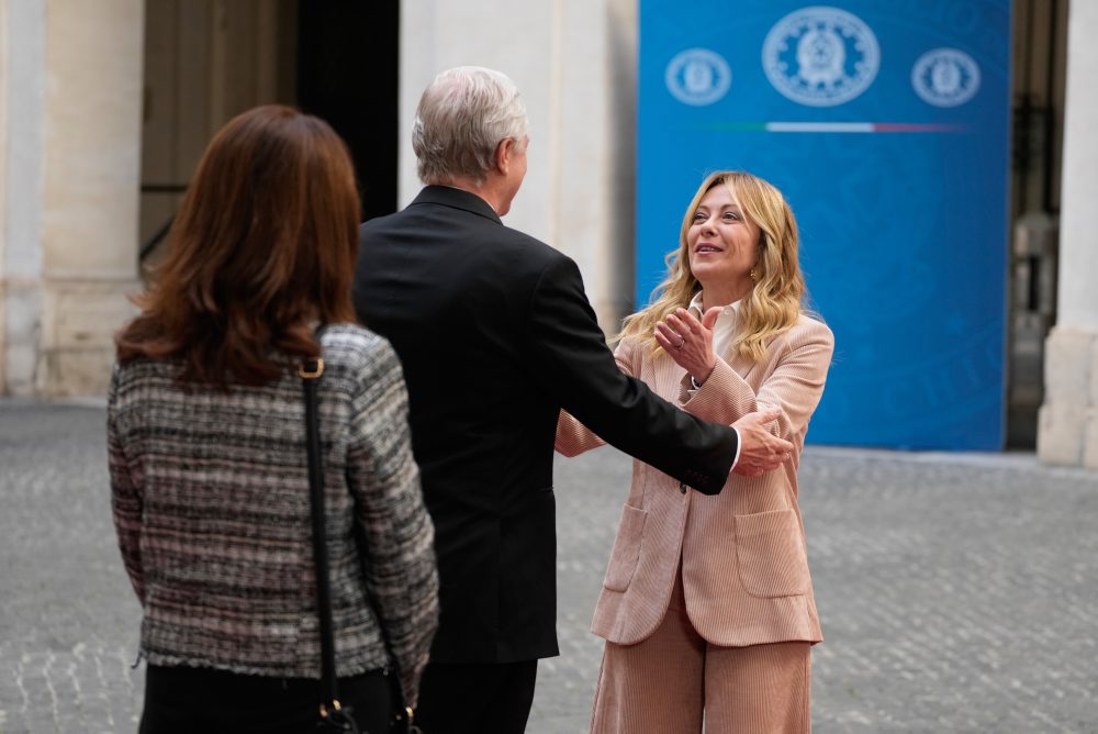 Čilský prezident José António Kast pricestoval na návštevu Talianska