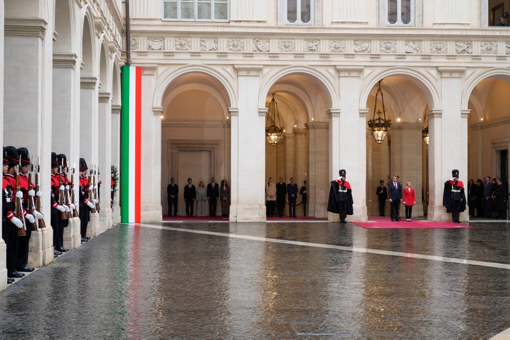 Český premiér Andrej Babiš v Taliansku 