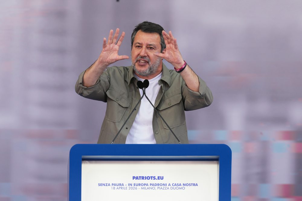 Zhromaždenie Patriotov za Európu v Miláne