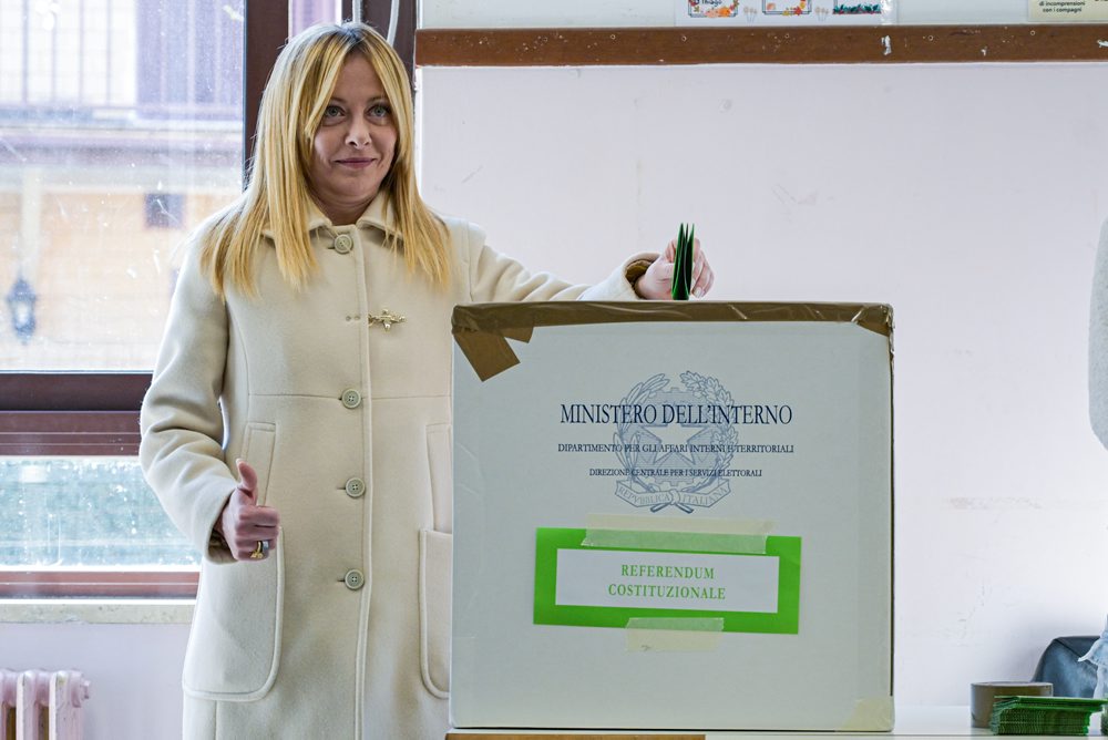 V Taliansku sa koná referendum o ústavnej reforme súdnictva