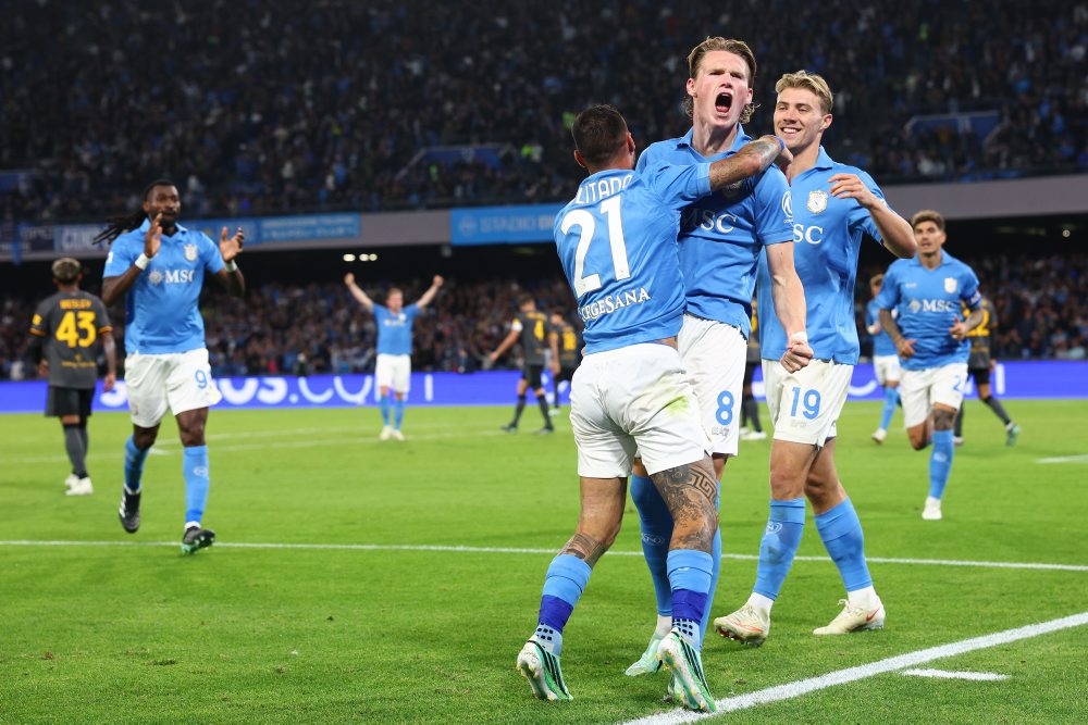 8. kolo Serie A vo futbale: SSC Neapol - AS Rím