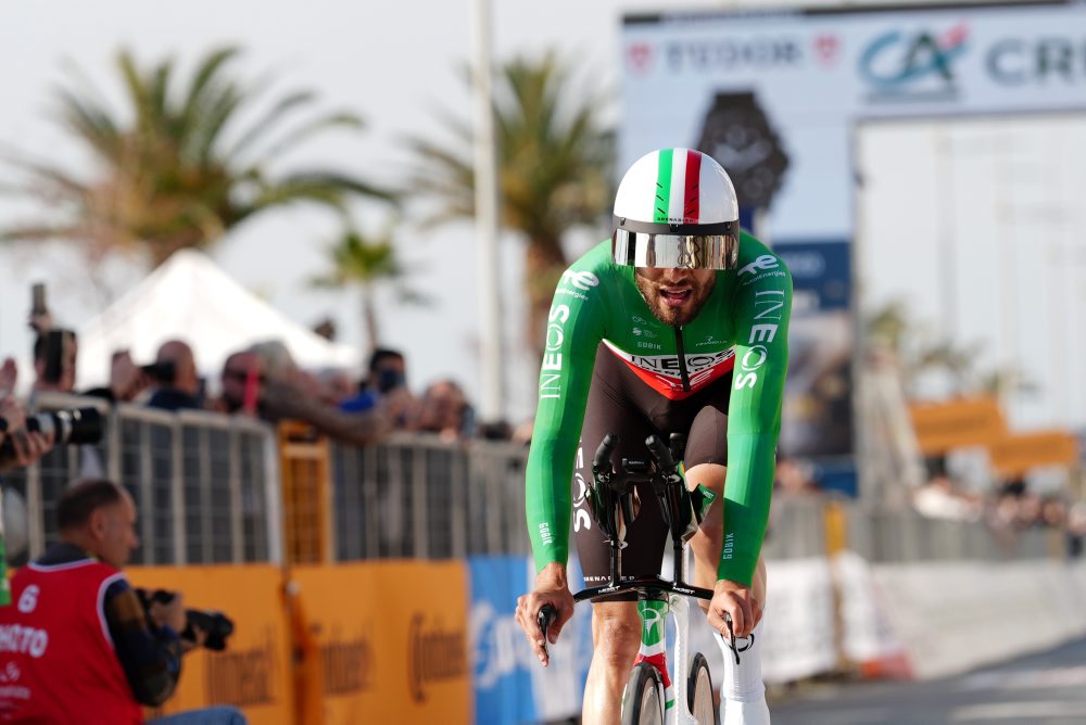 Ganna ovládol úvodnú časovku na Tirreno - Adriatico