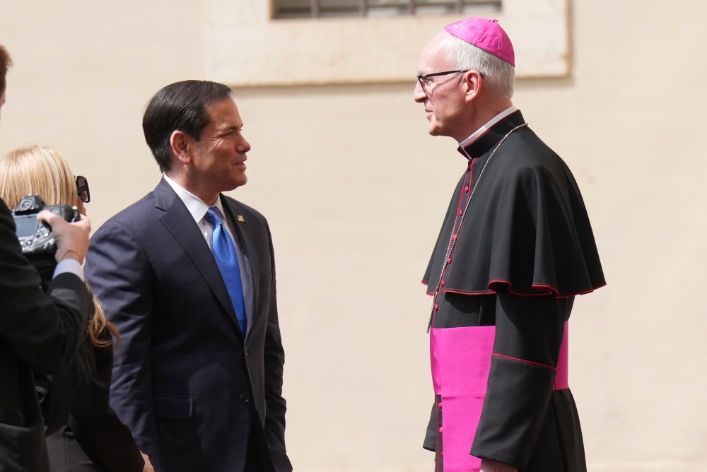 Americký minister zahraničných vecí Marco Rubio v Taliansku