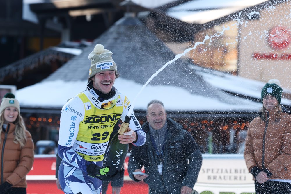 Čech Jan Zabystřan sa stal prvým mužským víťazom super-G vo Val Gardene z Česka