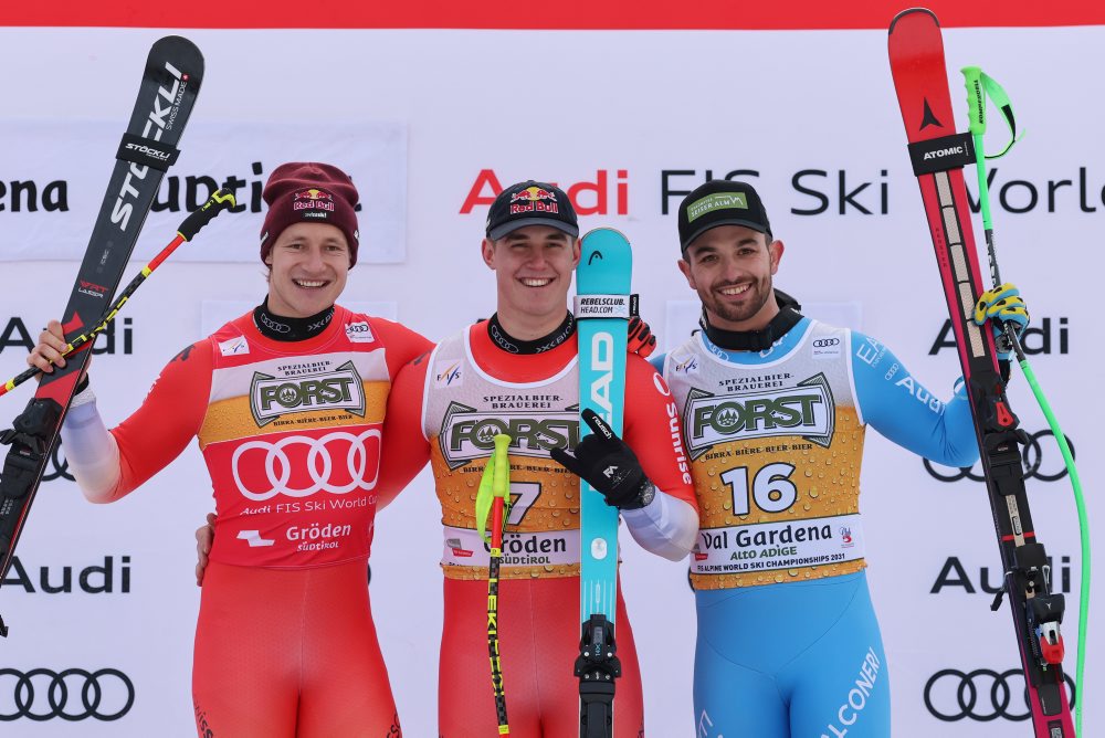 Lyžovanie-SP: Von Allmen zdolal v zjazde vo Val Gardene Odermatta