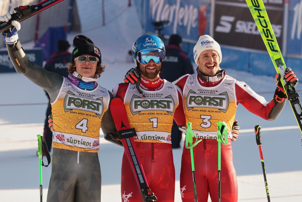 Lyžovanie-SP: Schwarz zvíťazil v obrovskom slalome v Alta Badii, Odermatt šiesty