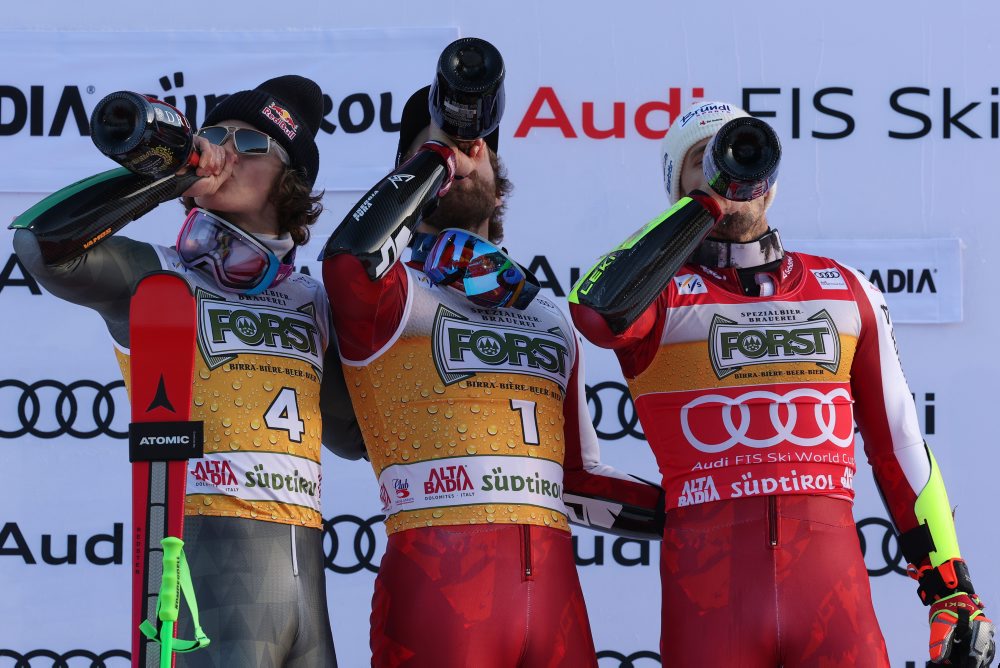 Lyžovanie-SP: Schwarz zvíťazil v obrovskom slalome v Alta Badii, Odermatt šiesty