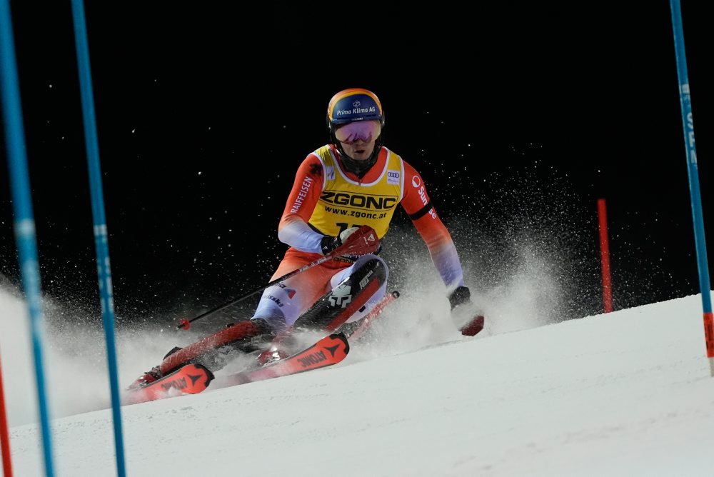 1. kolo slalomu mužov na SP v alpskom lyžovaní 