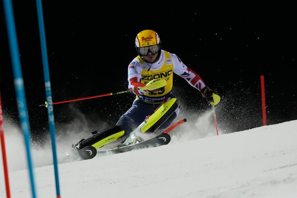 1. kolo slalomu mužov na SP v alpskom lyžovaní 