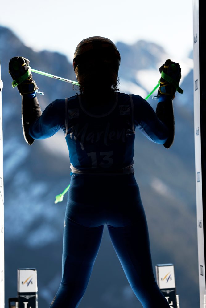 1. kolo obrovského slalomu žien