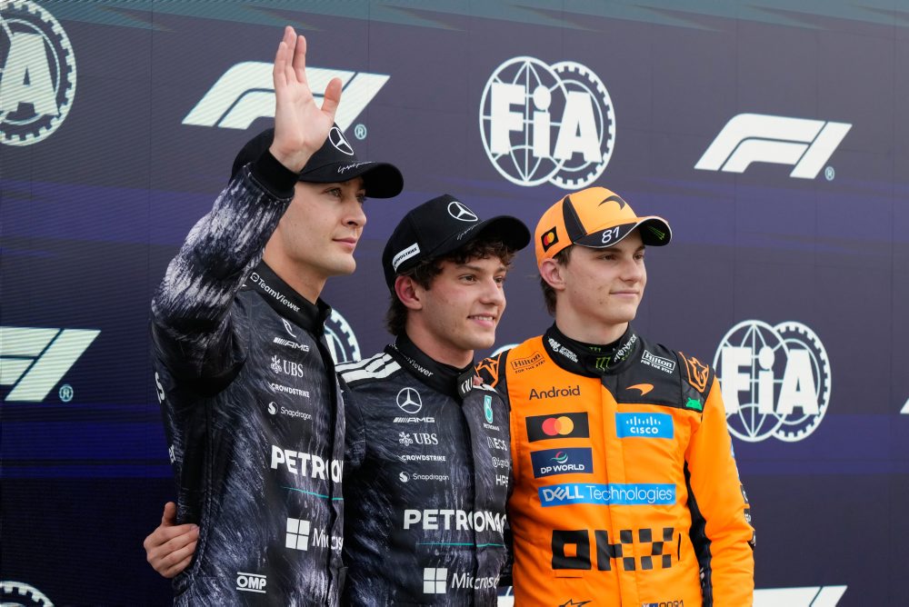 Talian Kimi Antonelli získal pole position na Veľkú cenu Japonska, Verstappen až jedenásty