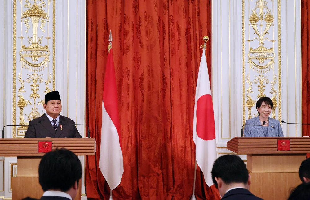 Indonézsky prezident Prabowo Subianto pricestoval na návštevu Japonska
