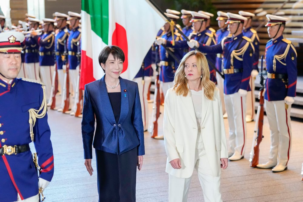 Talianska premiérka Giorgia Meloniová pricestovala na návštevu Japonska