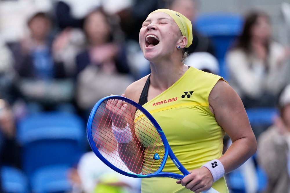 Semifinále dvojhry na turnaji v Tokiu: Mia Pohánková - Diana Šnajderová