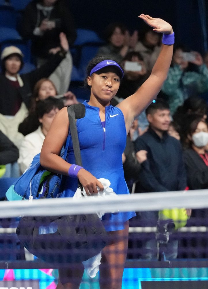 Osemfinále dvojhry na turnaji WTA 500 v Tokiu: Mia Pohánková - Naomi Osaková 