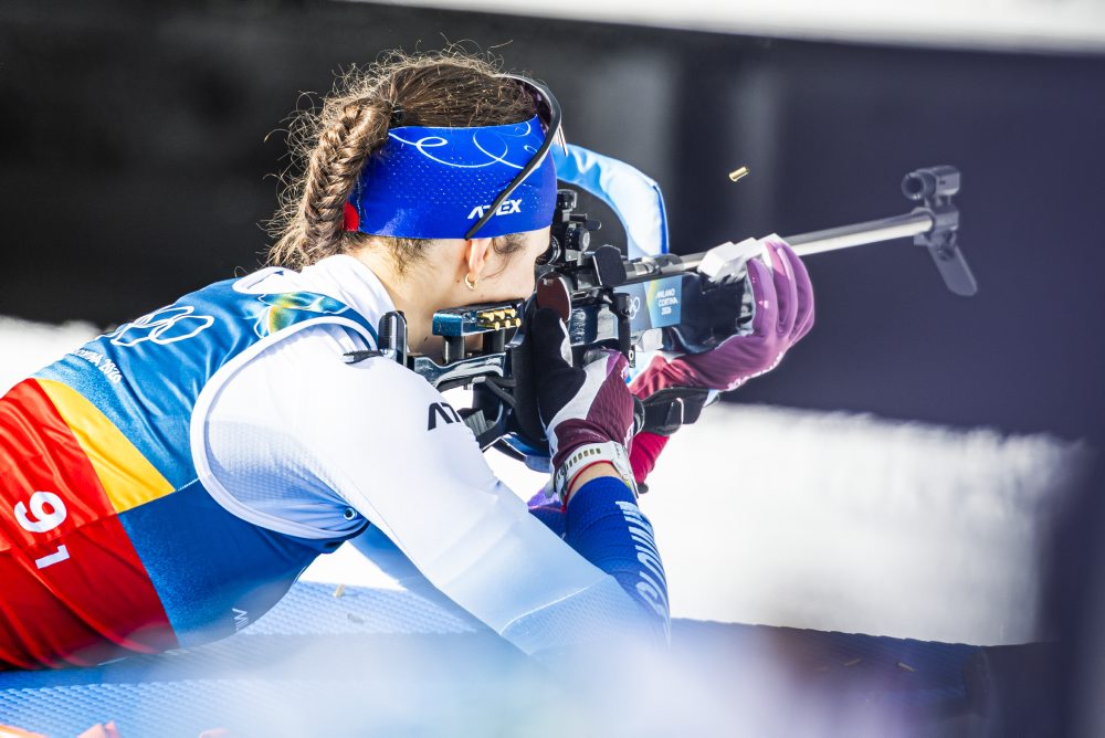 ZOH26: Biatlon – rozcvička pred štafetou žien na 4×6 km