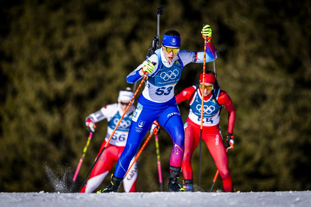 Biatlon ženy - stíhacie preteky na 7,5km