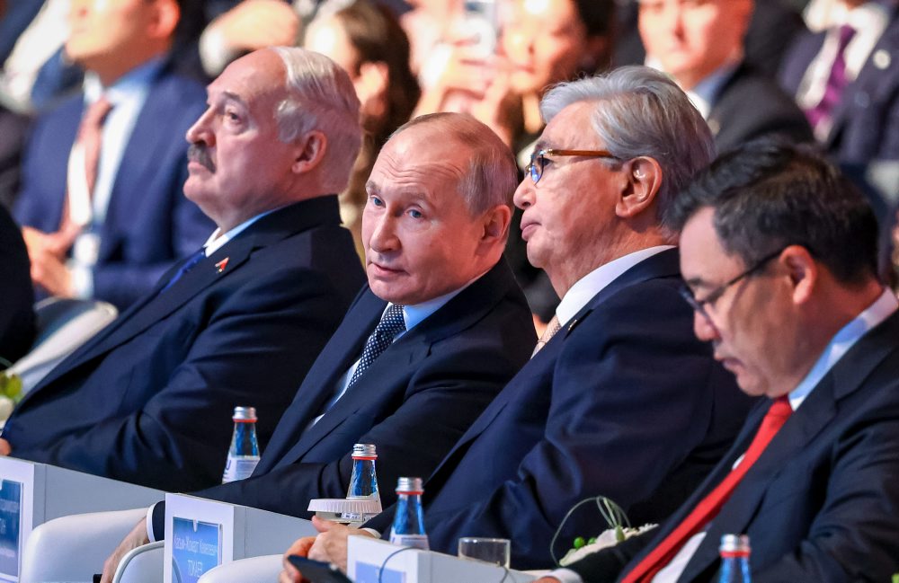 Plenárne zasadnutie Eurázijského ekonomického fóra v Astane