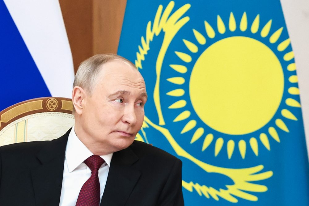 Putin v Kazachstane