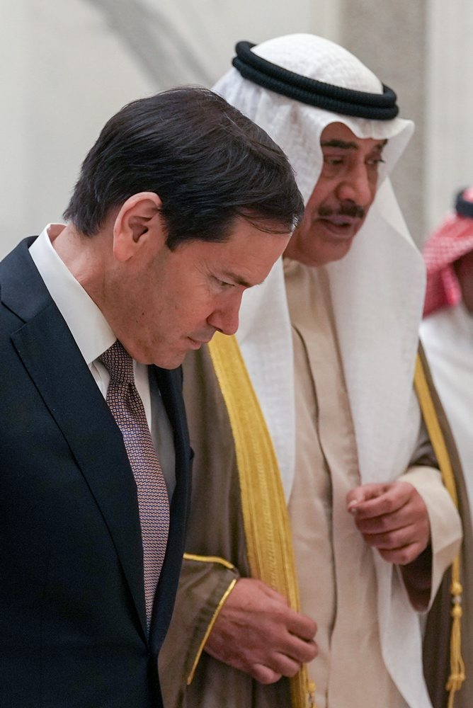 Šéf americkej diplomacie Marco Rubio pricestoval do Kuvajtu, ktorý je jeho druhou zastávkou na ceste po troch štátoch Perzského zálivu 