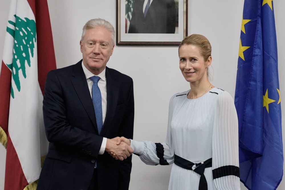 Šéfka diplomacie Európskej únie Kaja Kallasová pricestovala na návštevu Libanonu