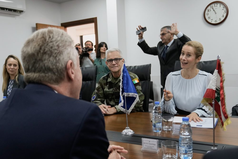 Šéfka diplomacie Európskej únie Kaja Kallasová pricestovala na návštevu Libanonu