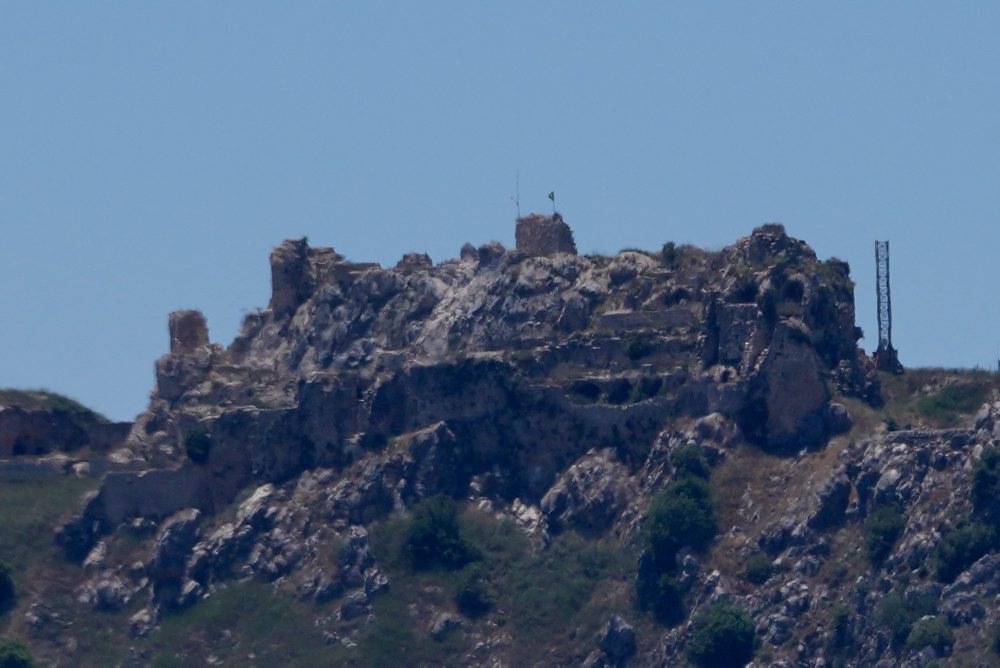 Hrad Beaufort v južnom Libanone 