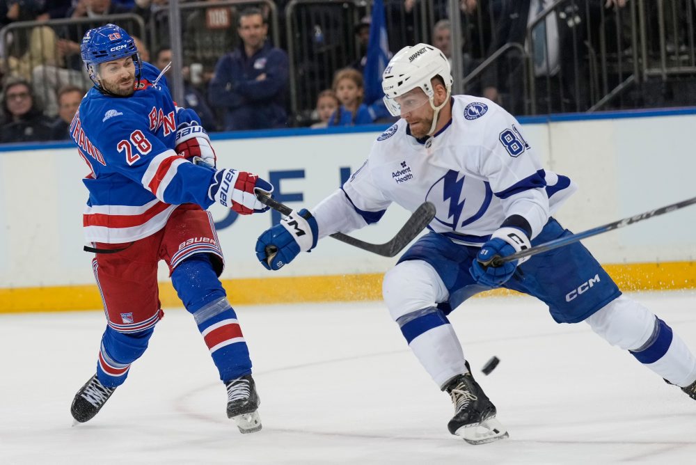 Zápas zámorskej NHL: New York Rangers - Tampa Bay Lightning