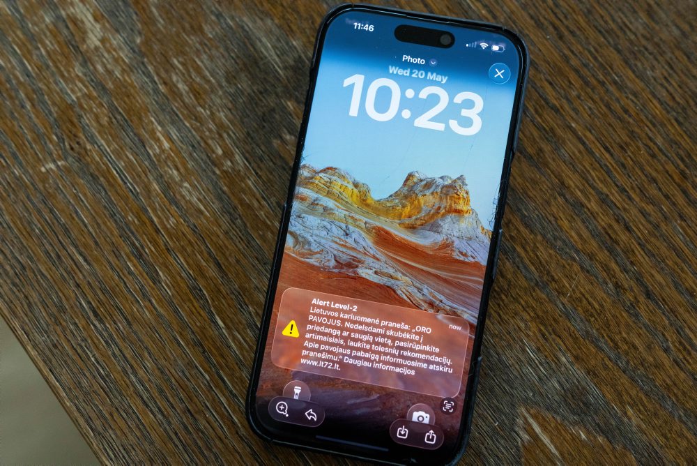 Litva vyhlásila pohotovosť pre hrozbu dronov, Vilnius dočasne uzavrel letisko