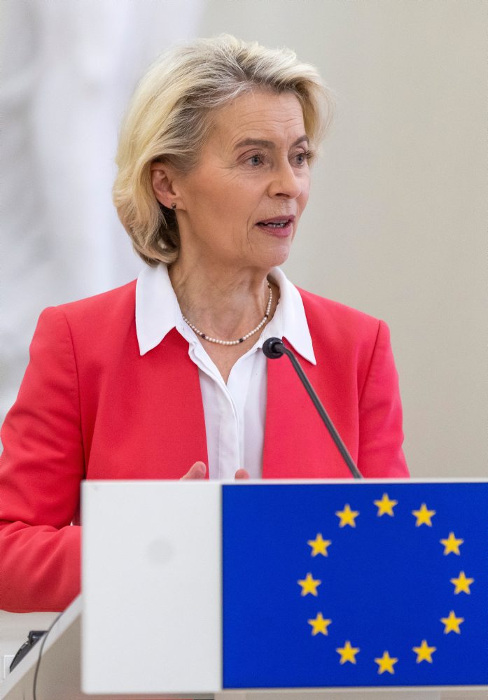 Predsedníčka Európskej komisie Ursula von der Leyenová v Litve