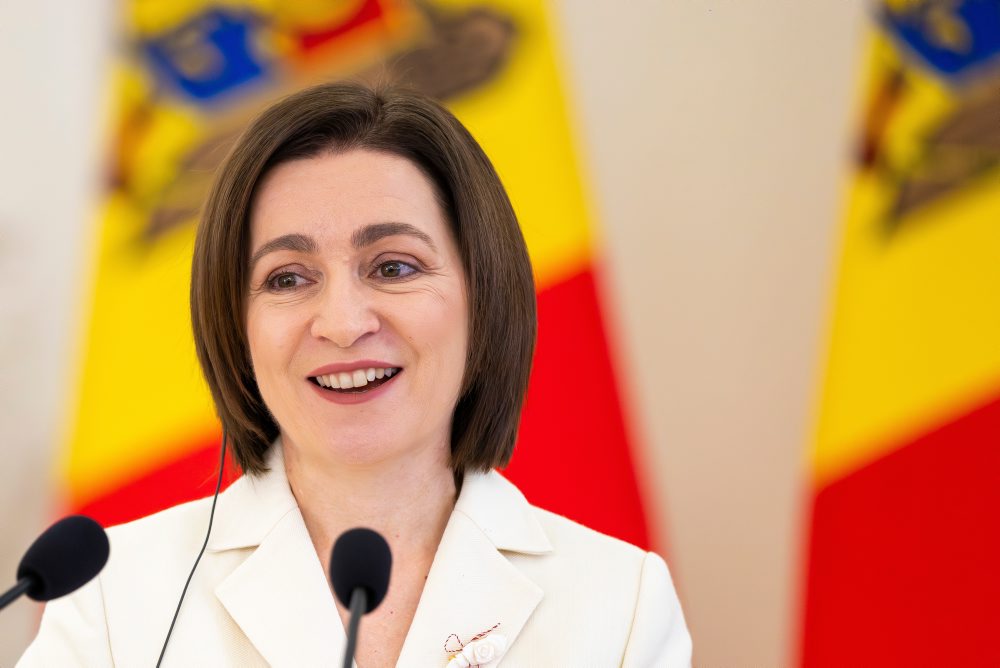 Moldavská prezidentka na návšteve v Litve