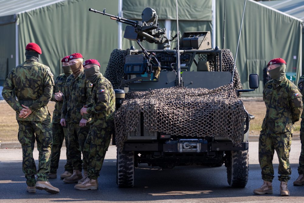 Český prezident Petr Pavel na návšteve Litvy