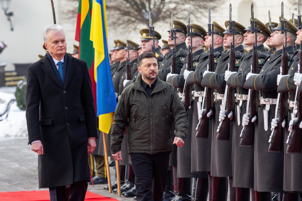 Zelenskyj na návšteve Litvy 