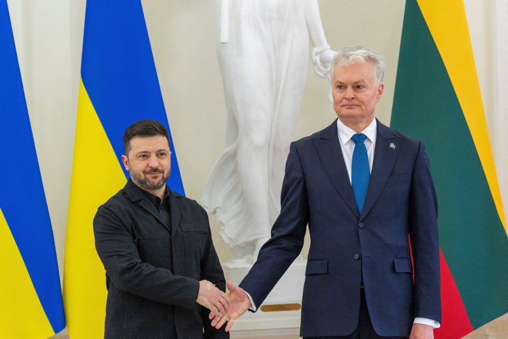 Zelenskyj na návšteve Litvy 
