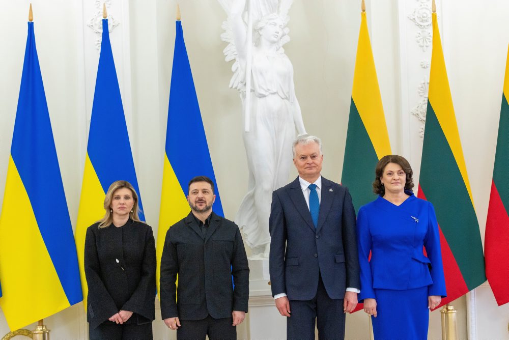 Zelenskyj na návšteve Litvy 